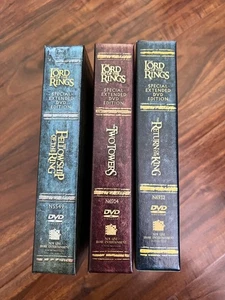 The Lord of the Rings Complete Trilogy Special Extended Edition DVD Box Set - Picture 1 of 12