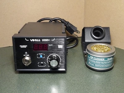 YIHUA 939D+ Digital Soldering Sta. 75W with Precision Heat Control No Iron NIB - Image 1 of 4