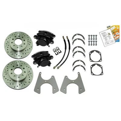 1955-70 Chevrolet Impala Rear Disc Conversion No Parking Brake Drilled and - Image 1 of 4