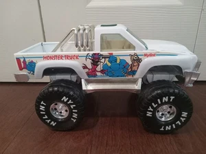 NYLINT GESTEMPELT STAHL METALL MONSTERTRUCK WEISS - Bild 1 von 5