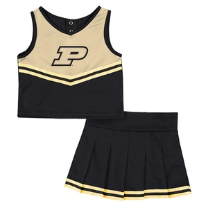 Girls Toddler Colosseum Black Purdue Boilermakers Time For Recess Cheer Top & - Picture 1 of 3
