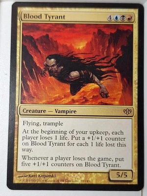 Blood Tyrant - Conflux - Magic the Gathering MTG Nice! - Image 1 of 3
