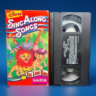Disneys Sing Along Songs The Lion King Circle of Life VHS 1994 Disney Tested - Image 1 of 2