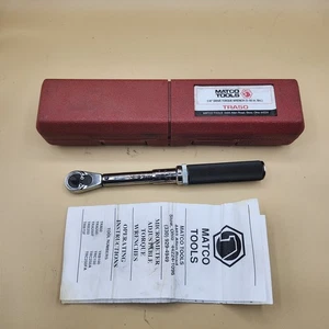 Llave dinamométrica de accionamiento fija Matco TRA50 1/4" (5-50 pulgadas) lbs.) con estuche - Imagen 1 de 13