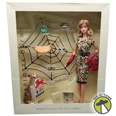 Barbie Charlotte Olympia Collection Gold Label Doll 2015 Mattel DKN15 NRFB - Image 1 of 4