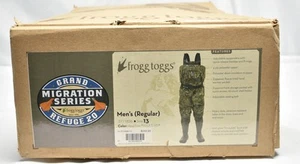Trampoliera pettorale Frogg Toggs Grand Refuge 2.0 Bootfoot taglia 13 RealTree Max5 - Foto 1 di 5