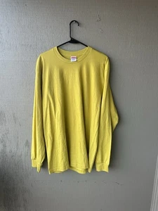 Rare 2017 Supreme “K-Mart” Blank Long Sleeve Shirt Tee Large - Picture 1 of 6