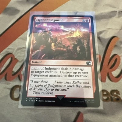 MTG Light of Judgment Final Fantasy Regular #0144 - Image 1 of 2