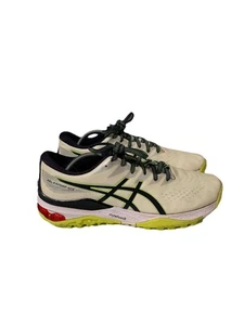 Asics Men's Size 11 US Gel Kayano Ace 1111A209 White/Midn Spikeless Golf Shoes - Picture 1 of 12
