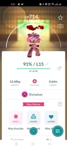 Kubfu Dynamax - Pokemon Go Trading oder P T C ✅ - Bild 1 von 1