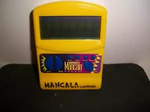 HANDHELD SPIEL MANCALA CARDINAL ELECTRONIC TRAVEL SIZE STRATEDGY GAME 1998 - Bild 1 von 1
