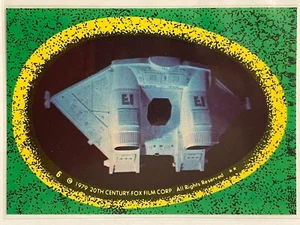 1979 Topps Alien Sticker Nostromo Escape Pod #6 Vintage Non Sport Sharp Card NM+ - Picture 1 of 2
