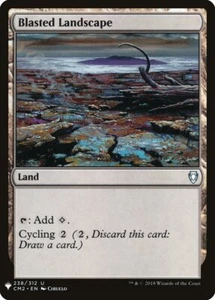 1x Blasted Landscape - NM - The List - SPARROW MAGIC mtg - Bild 1 von 1