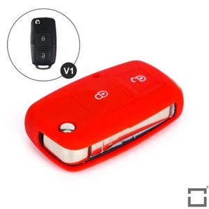 Silikon Cover Schutzhülle für Volkswagen Golf Passat Skoda Seat Schlüssel - Bild 1 von 5