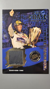 Jimmie Johnson Press Pass 2007 Cup Chase Champion Race Used Tire