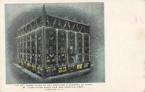 Dey Brothers Dry Goods Store Night State Fair Carnival Syracuse New York c1905 - Picture 1 of 2