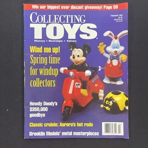 Vintage Collecting Toys Magazine February 1998 Wind Up Howdy Doody Hot Rod Metal - Picture 1 of 12