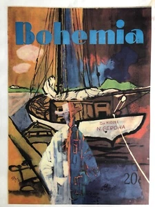 Bohemia Poster Signed By Glyn Jones - Picture 1 of 3