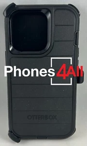 OtterBox Rugged Anti-Microbial Series Defender Pro iPhone 13 Pro- Black - Picture 1 of 7