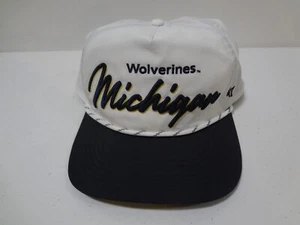 NCAA Michigan Wolverines The Golfer Snapback Hat '47 Brand NEW NWOT - Picture 1 of 4