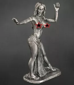 Bailarina Mujer Mano Sin Pintar Desnudo Miniatura Niña-018 Lata 54mm 1/32 - Imagen 1 de 3