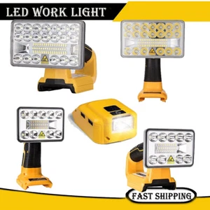 For Dewalt Flashlight Cordless LED Work Light 20V Li-Ion Battery with USB Port - Picture 1 of 17