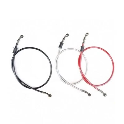 Manguera embrague freno hidráulico reforzado acero trenzado 120 cm motor Foto 1 de 4