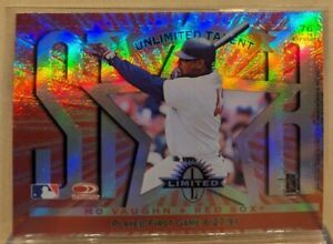 1997 Donruss LIMITED EXPOSURE #76 Dmitri Young Mo Vaughn Refractor RARE PARALLEL
