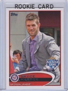 BRYCE HARPER ROOKIE CARD 2012 Topps Update RARE VARIATION $$ SP RC In Suit NATS! - Picture 1 of 2