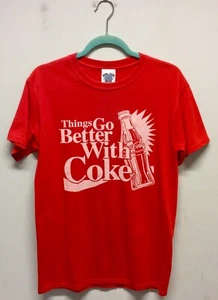 Brand New With Tags Retro Red Coke T-shirt M - Picture 1 of 3