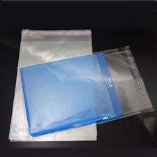 50 100 300 DVD OPP Plastic Bag Wrap plastic Sleeves Resealable 30 micron