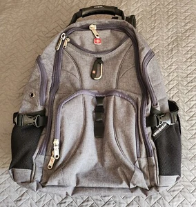 Sac à dos pour ordinateur portable SWISSGEAR 1900 - 17 pouces - Noir/Gris Wenger Legend ScanSmart - Photo 1/16