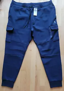 POLO RALPH LAUREN Herren XXL marineblau CARGO JOGGER Pony Dbl-Strick Jogginghose neu mit Etikett - Bild 1 von 15