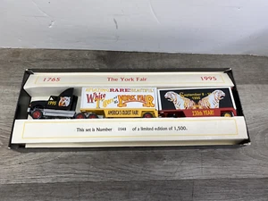 1995 White Tigers at the York Fair Winross Diecast Truck Limited 948 di 1500 - Foto 1 di 10