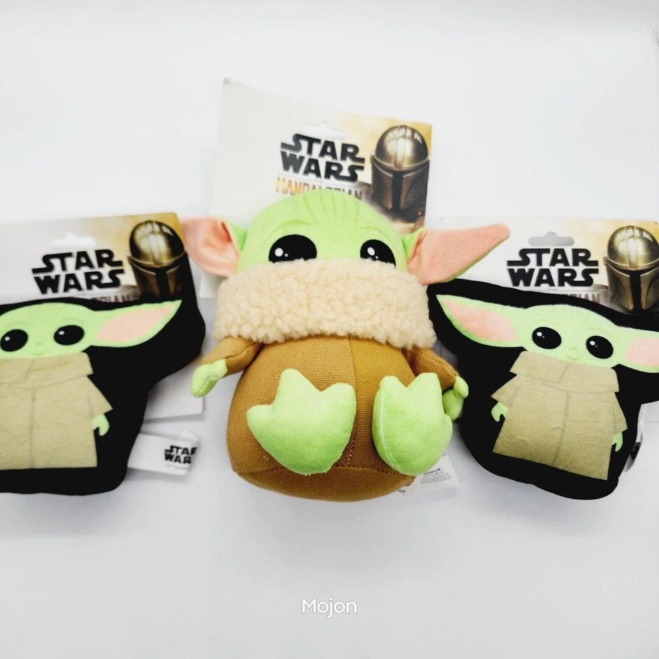 Grogu The Child Baby Yoda Dog Toy Sitting Plush Mandalorian Star Wars Licsd