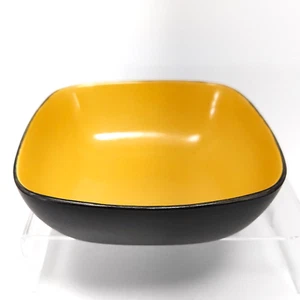 Cuenco cuadrado de cereal para sopa Corelle Hearthstone 6,75 pulgadas amarillo cúrcuma - Imagen 1 de 7