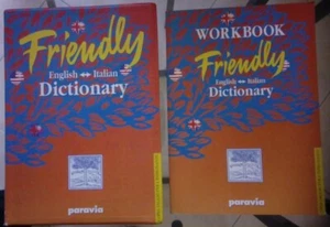 Friendly English Italian Dictionary con workbook allegato 1999 Ed.Paravia Torino - Picture 1 of 2