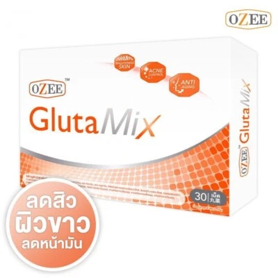 OZEE Gluta Mix L-Glutathione Collagen Anti Aging Acne Control Vitamins Skin GMP - Image 1 of 4