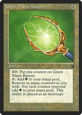 MTG Green Mana Battery [Legends] [Near Mint]