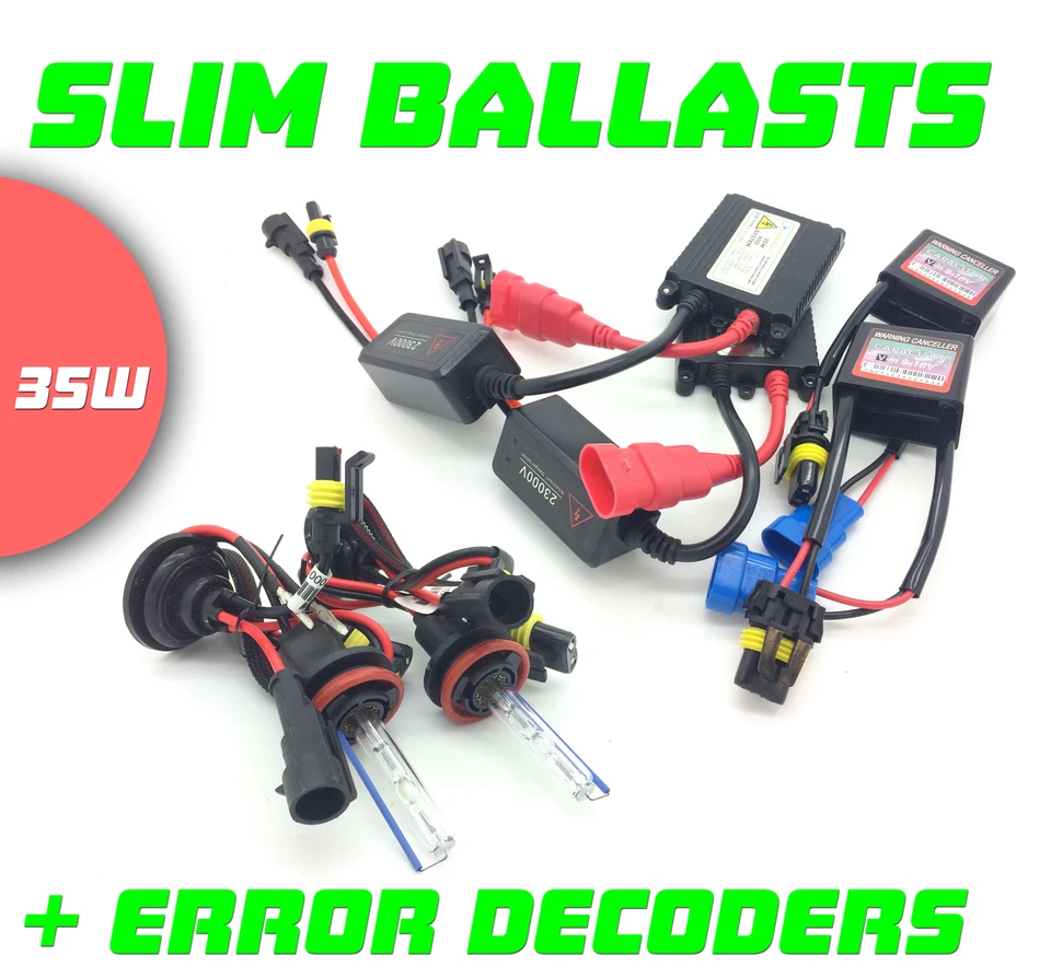 Xenon HID Conversion Kit Gas Discharge H11 35W Budget Canbus For Toyota Prius - Image 1 of 1