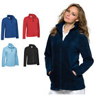 Ladies Womens Micro Full Zip Fleece Jacket Size 8-22 - OUTDOOR WIND CASUAL COAT