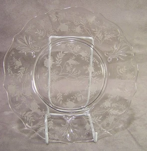 Fostoria CHINTZ 7 3/8" Salad Plate - Picture 1 of 6