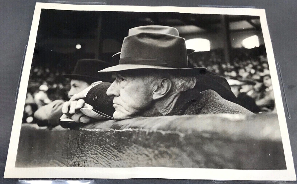 1939 Orig. Press Photo JUDGE KENESAW MOUNTAIN LANDIS White Sox St. Louis Browns - Image 1 of 4