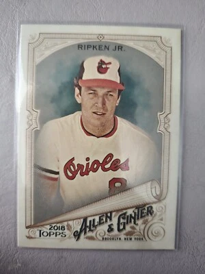 2018 Topps Allen & Ginter Hot Box Glossy Cal Ripken Jr #60 HOF Orioles  - Image 1 of 2