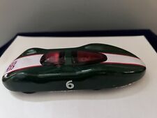 SCHYLLING Abarth Race Car # 6 British Flag Tin Friction Toy Car