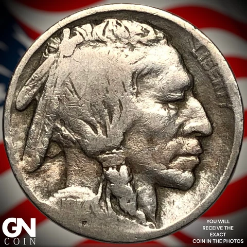 1914 D Buffalo Nickel Q7243 Cover
