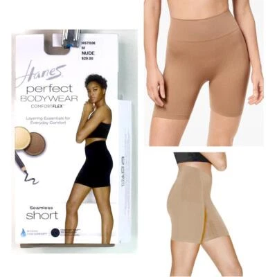 Женские Hanes идеальный боди бесшовный короткий голая размер L HST006 - Изображение 1 из 3