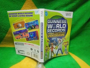 Guinness World Records the Videogame Nintendo Wii Cover Art Only - Picture 1 of 1