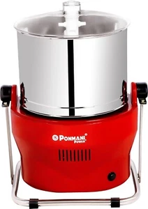 Power Plus (110V) - 3Ltr Tilting Wet Grinder (225W, Copper Motor, Red) - Picture 1 of 6