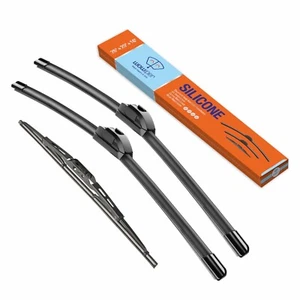 WOWIPER Silicone Wiper Blades for Subaru Accent 2019-2023, Set of 3 - Bild 1 von 2